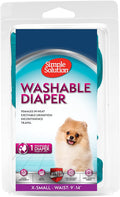 Dog Diapers, Washable & Reusable (Female) XLarge 55-90lbs and waits size of 22-35 in