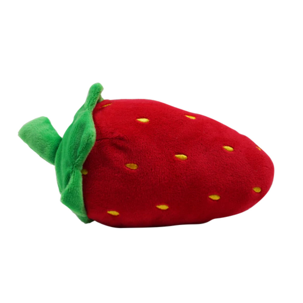 Happy Pet Plush Strawberry Dog Toy (1 unidad) Default Title