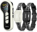 Dog Training Collar with Remote for 2 Dogs, 4500ft Range, Rechargeable Grey