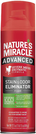Advanced Stain & Odor Eliminator Dog - Nature's Miracle 17.5 oz