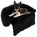 Plush Calming Dog Couch Bed with Anti-Slip Bottom M