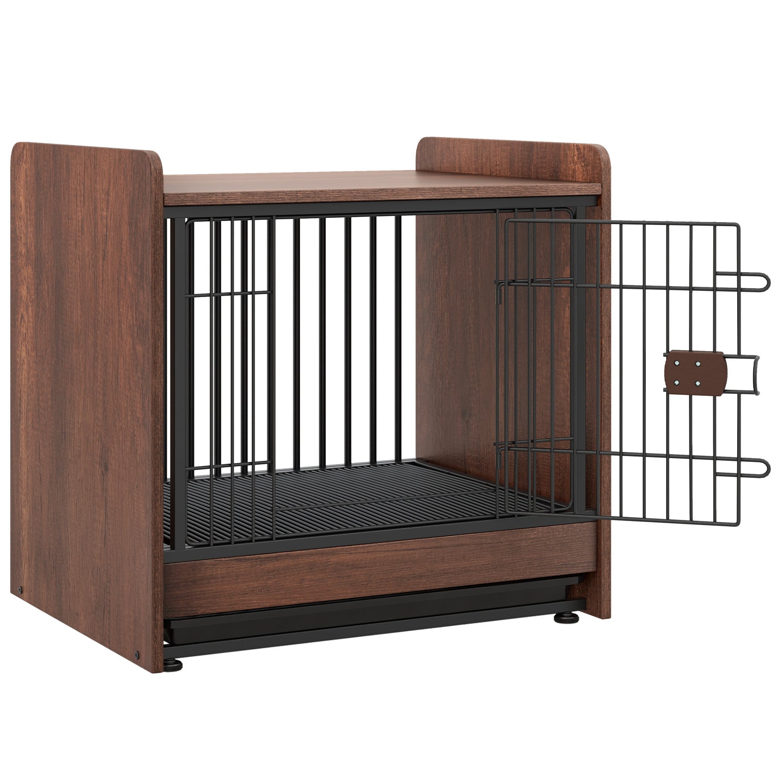 Dog Crate Indoor Dog Cage with Removable Tray and Lockable Door Default Title