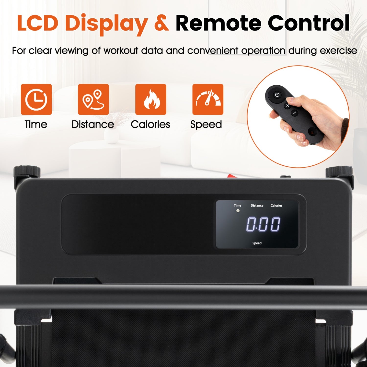 Dog Treadmill with Remote Control and LCD Display