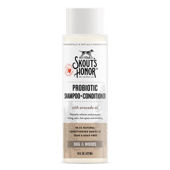Probiotic Pet Shampoo & Conditioner for Dogs Dog in the Woods 16-oz