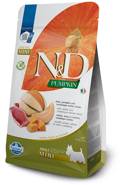 Duck & Cantaloupe Melon Adult Dog Food by Farmina 4.4 lbs (Mini)