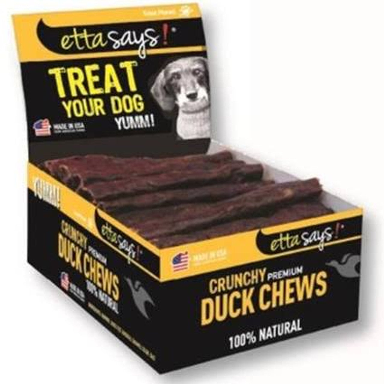 Duck Chews Dog Treat by Etta Says! Duck