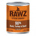 Duck, Turkey & Quail Wet Dog Food by Rawz Duck Turkey & Quail