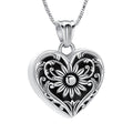 Cool Heart Ashes Necklace Pendant