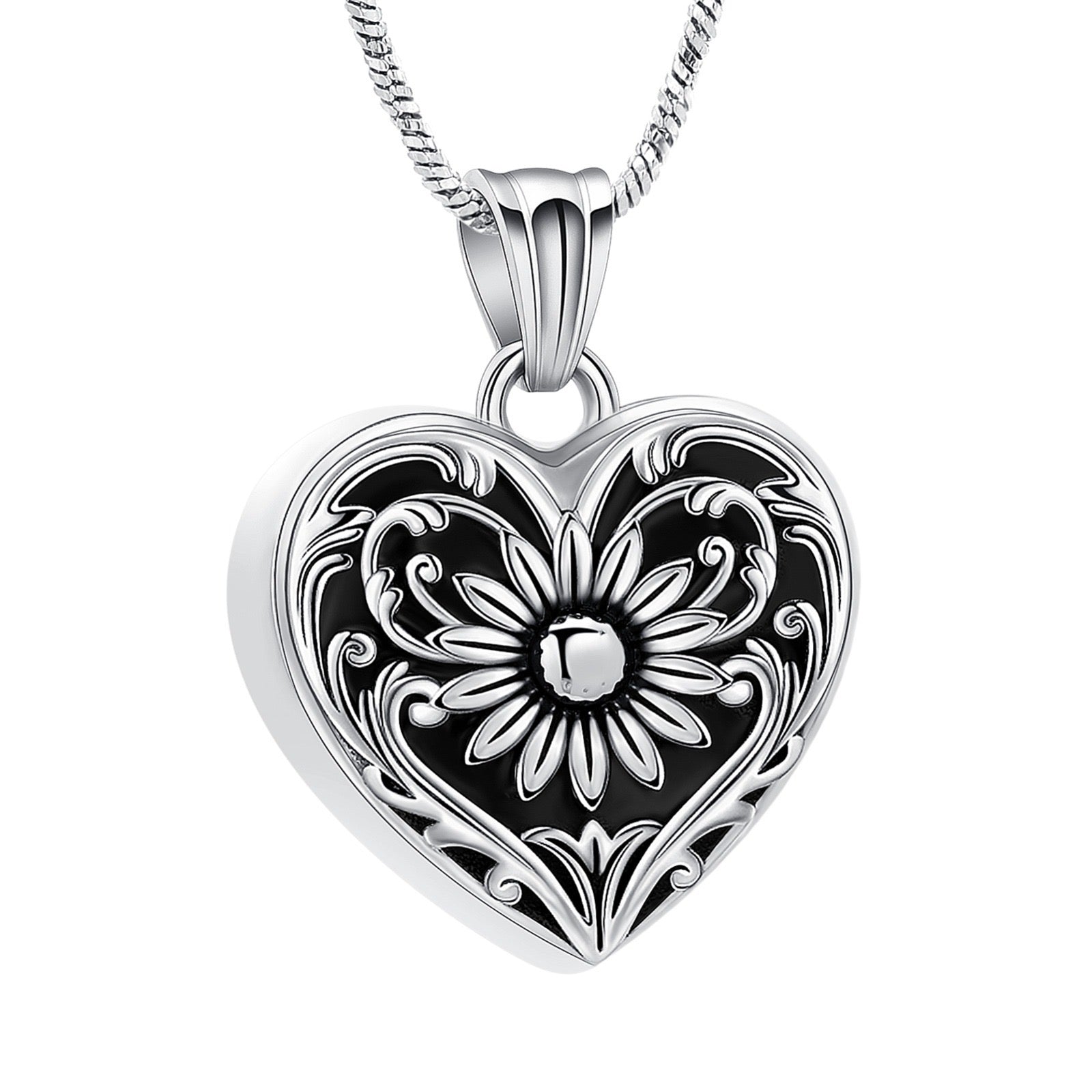 Cool Heart Ashes Necklace Pendant