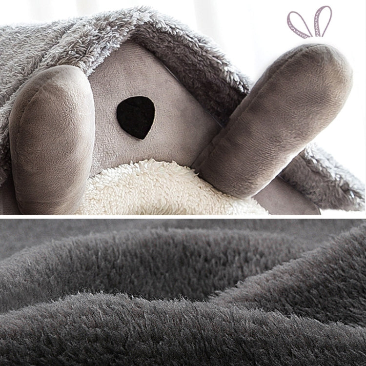 House Type Universal Removable and Washable Pet Dog Cat Bed Pet Supplies, Size:L(Yellow Chick)