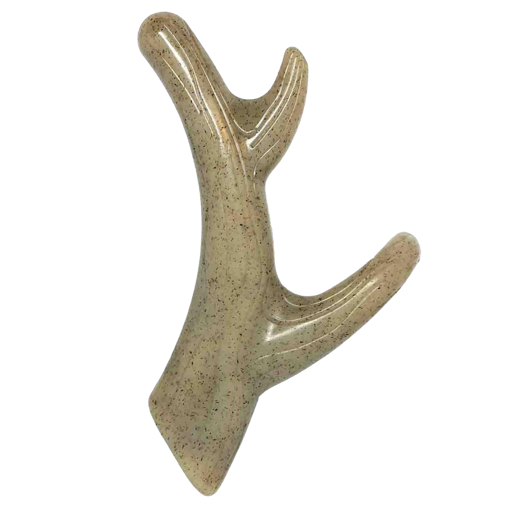 Ever Antler Nylon Chew Bone | Elk Antler Shaped Dog Toy for Aggressive Chewers | SodaPup Ever Antler