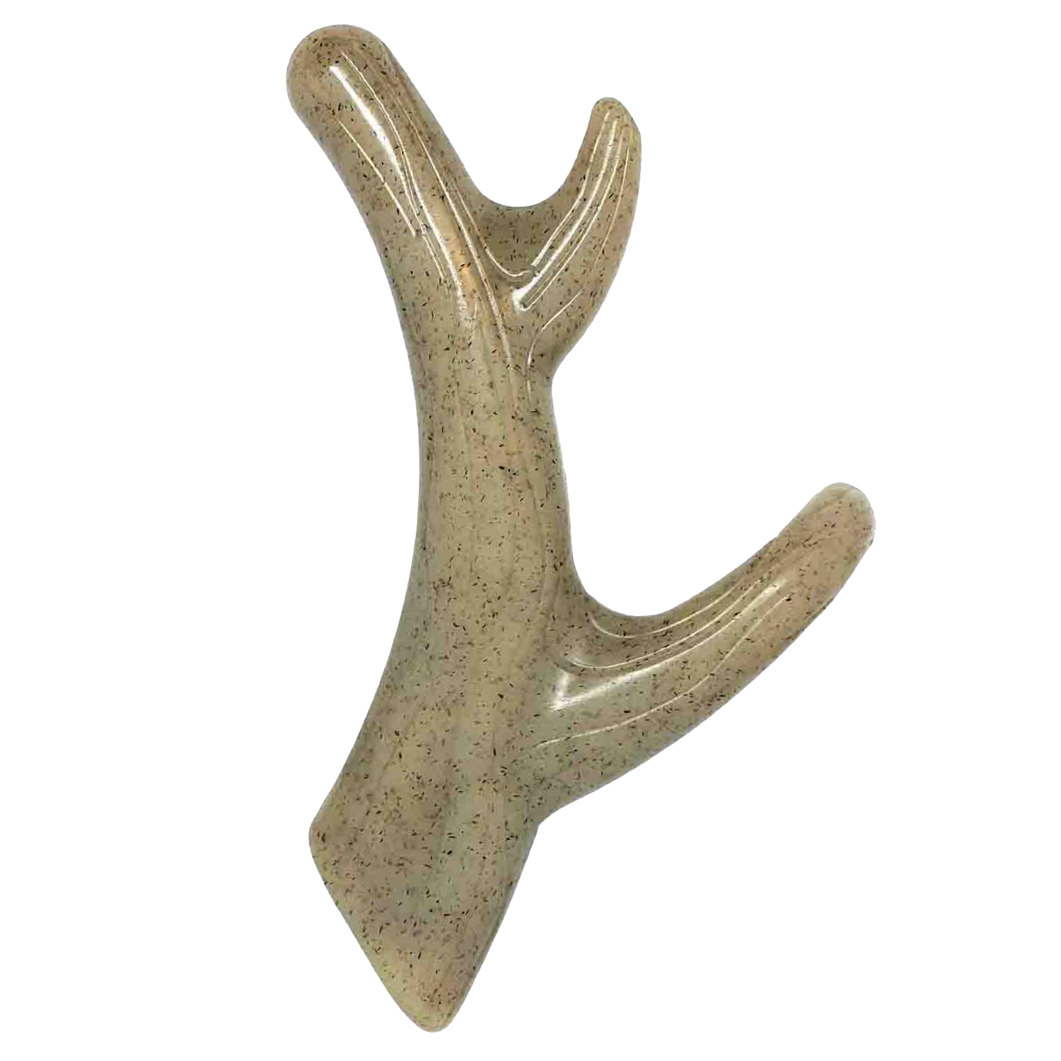 Ever Antler Nylon Chew Bone | Elk Antler Shaped Dog Toy for Aggressive Chewers | SodaPup Ever Antler