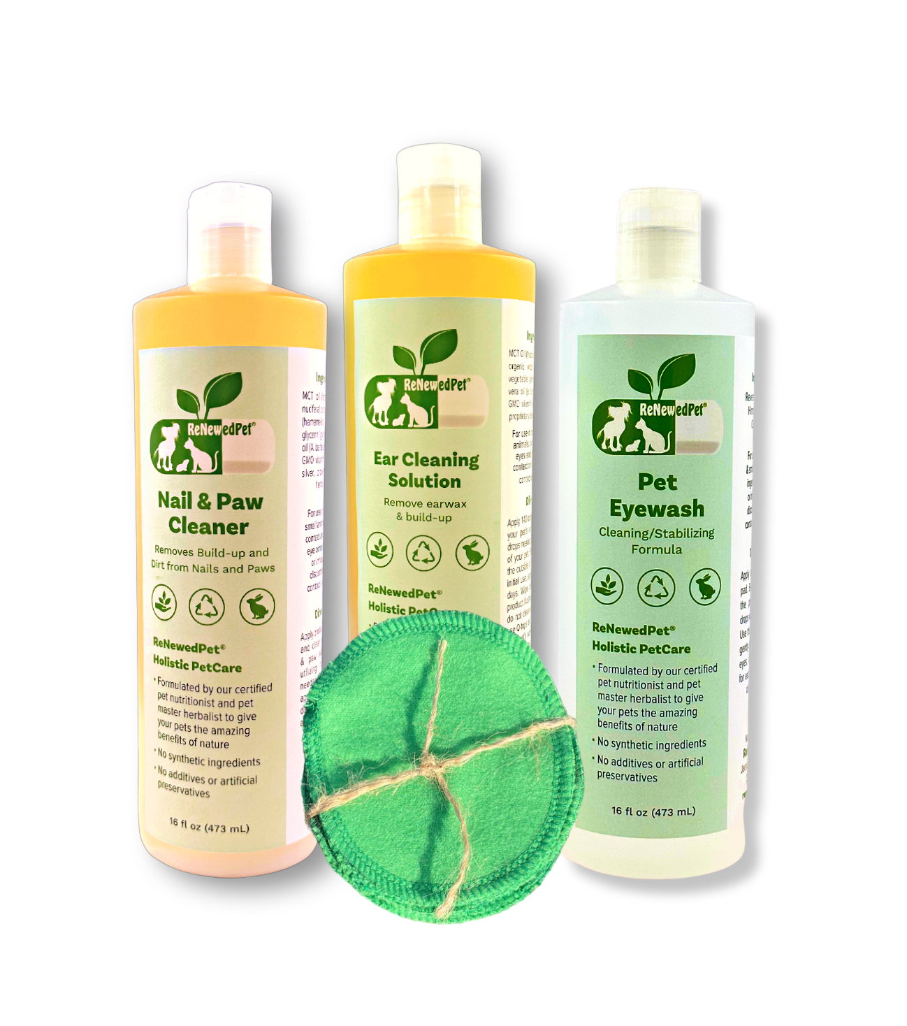 4-ALL PETS EAR, NAIL & EYEWASH KIT 16 OZ. KIT ($6.89 oz.)