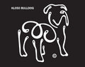 English Bulldog Window Sticker