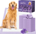 Extra Large Dog Pee Pads 28x34 Lavender Scent Leak Proof 8 Cup 40 Count Large 28"X34“ 40 Count