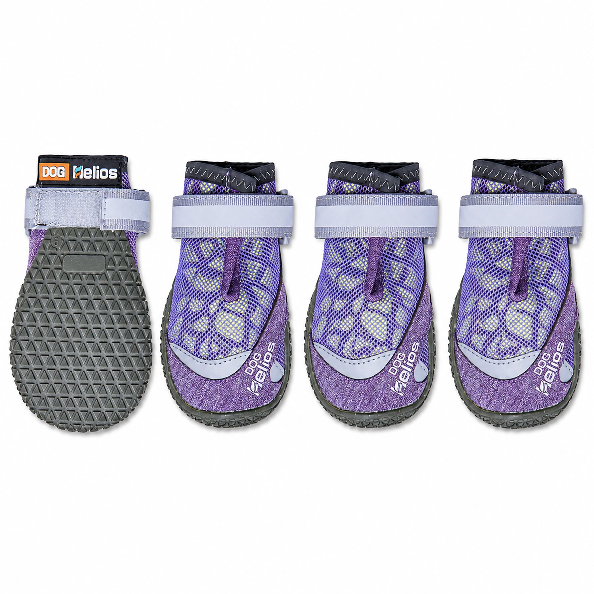Dog Helios 'Surface' Premium Grip Performance Dog Shoes - Set Of 4 Purple