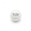 Fur Elise So Fetch! Tennis Ball - Ivory