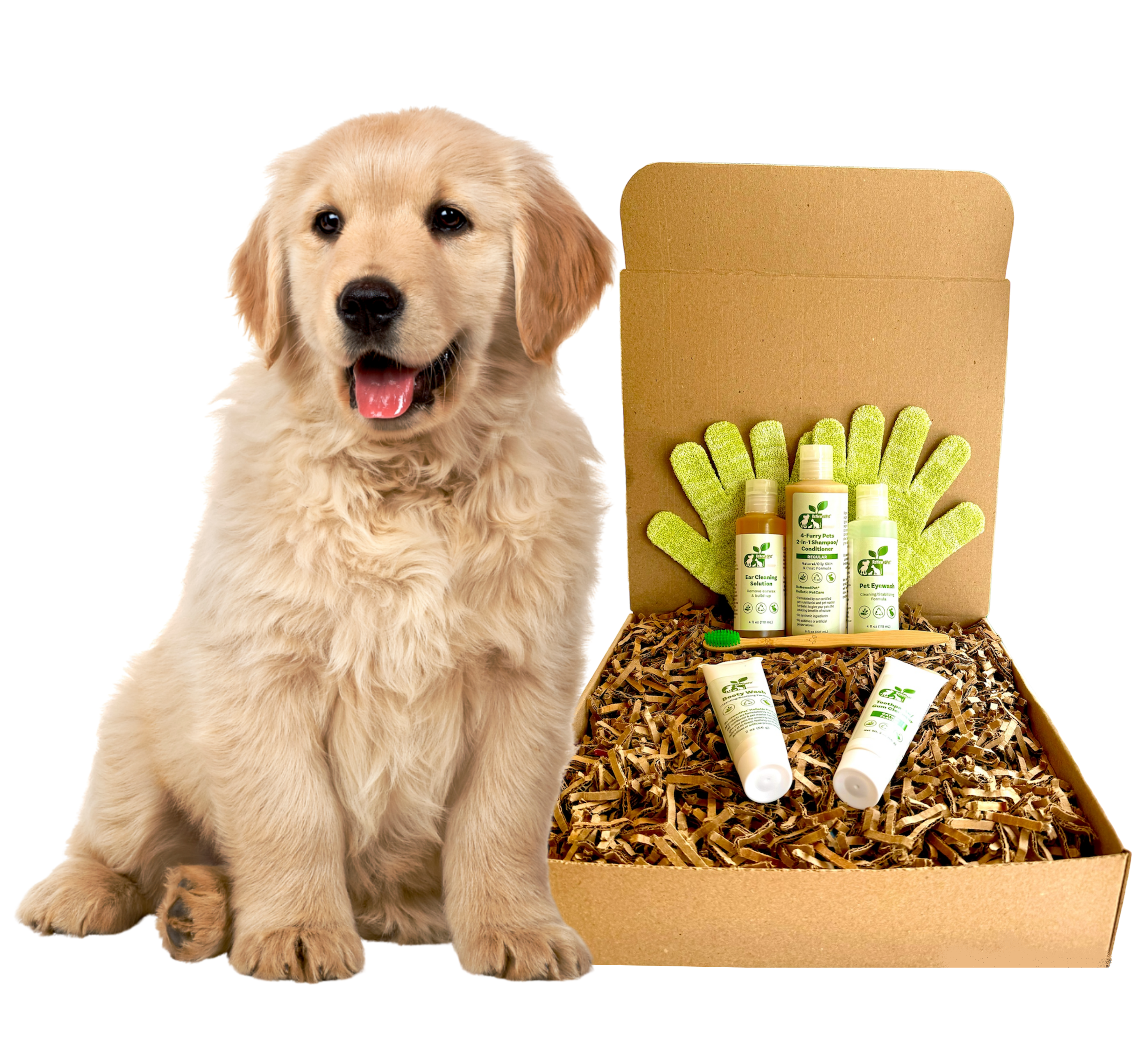 4-FURRY DOGS *RESTORATIVE GROOMING KIT oz.)