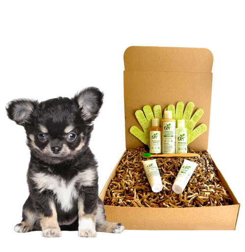 4-FURRY DOGS *SENSITIVE GROOMING KIT oz.)