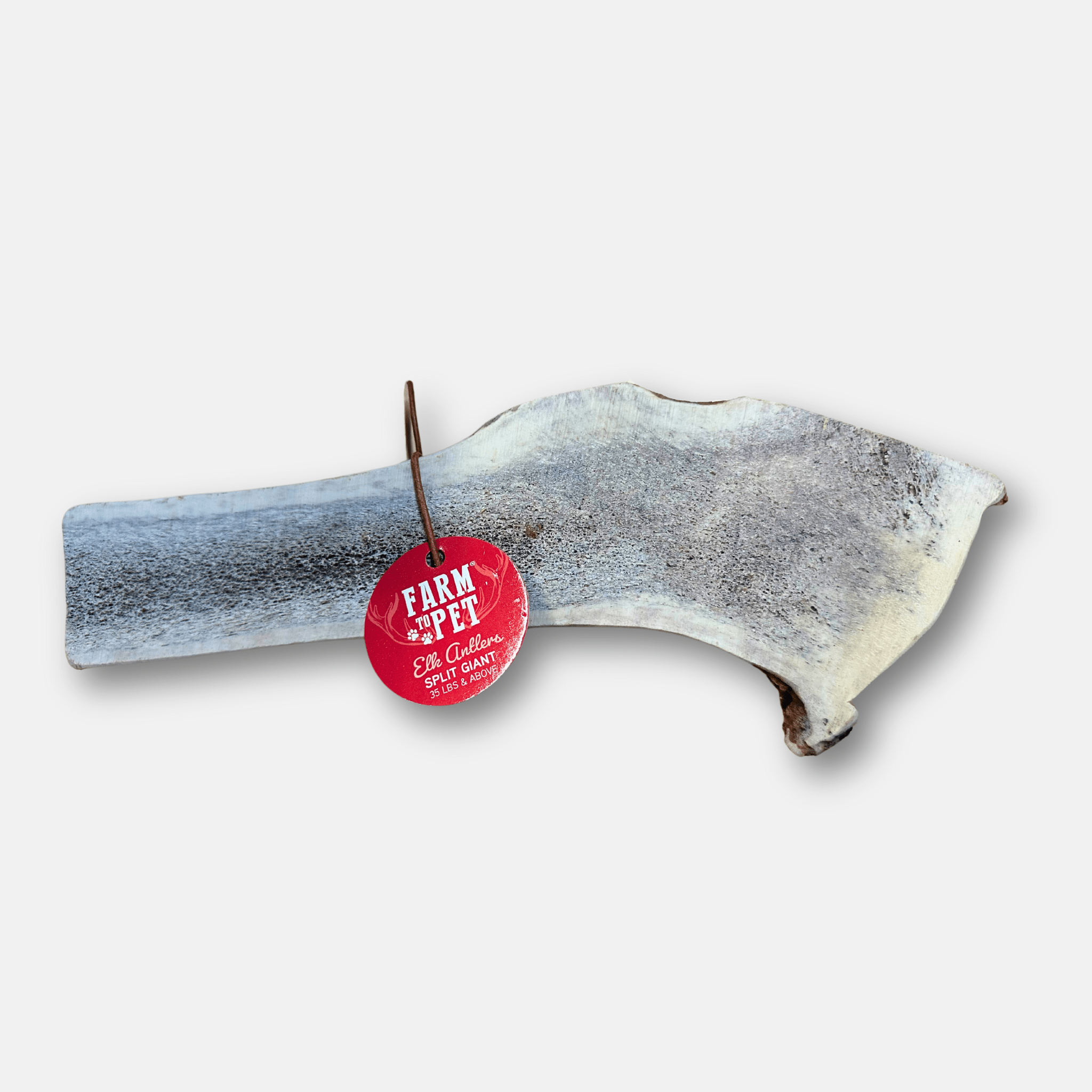 Elk Antler Dog Chews | All-Natural Whole and Split Elk Antler Chews for Dogs Split Giant (35+ LBS)