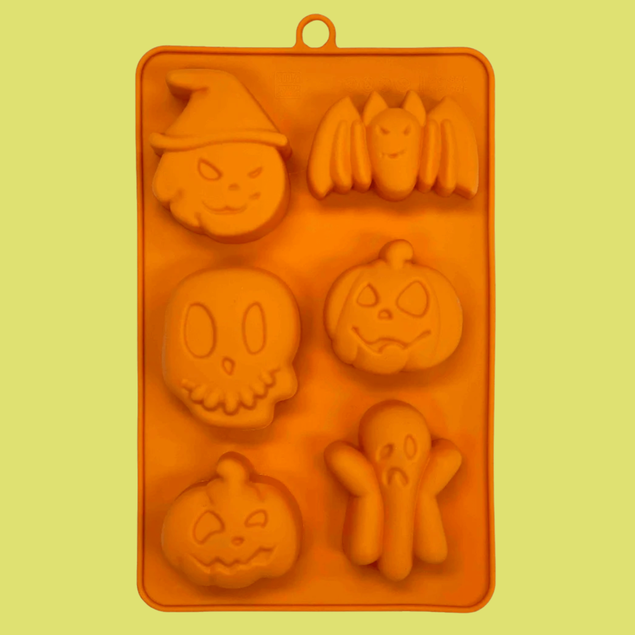 Pet Treat Molds Orange Halloween