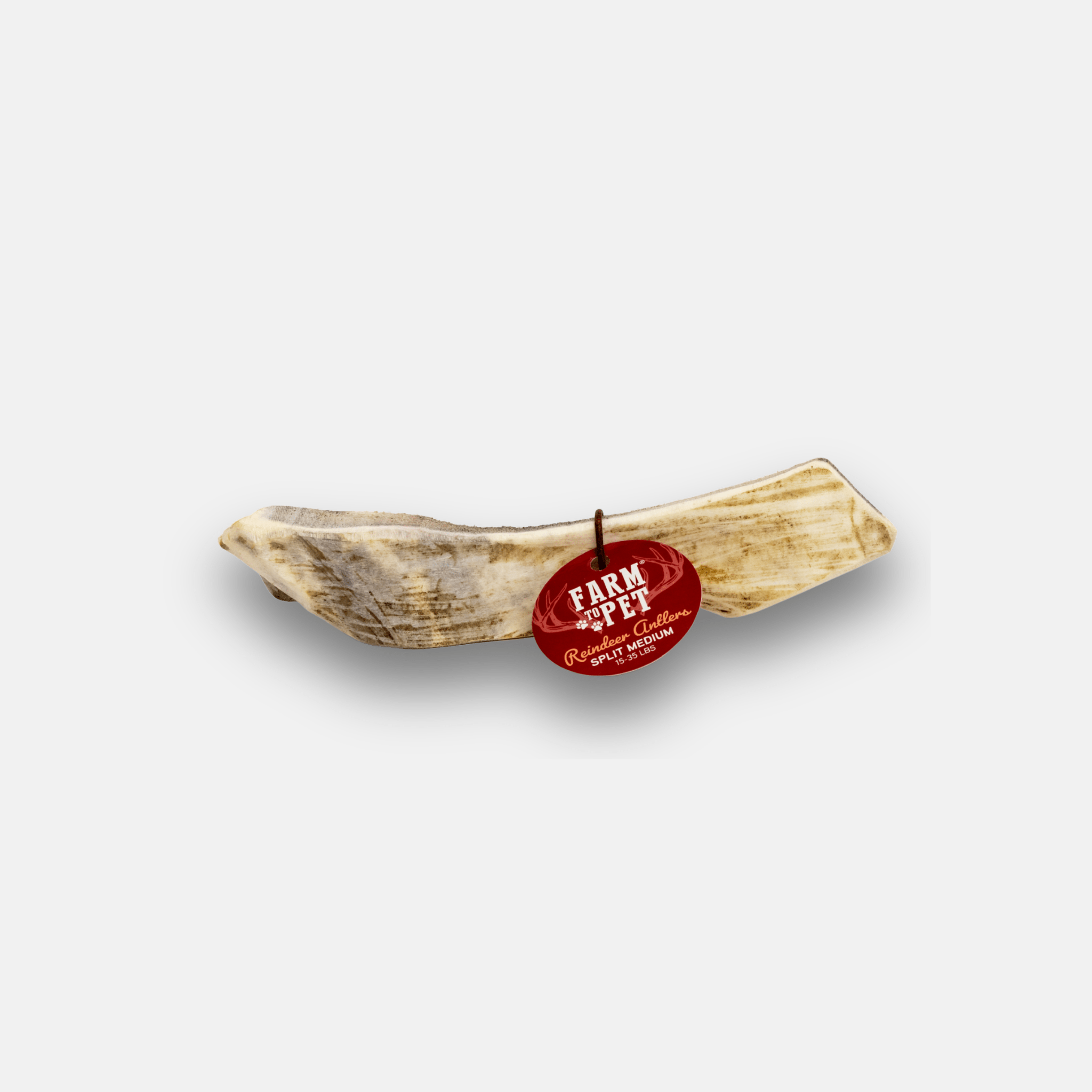 Reindeer Antler Dog Chews | Organic Chews for Dogs Split Medium (15-35 LBS)
