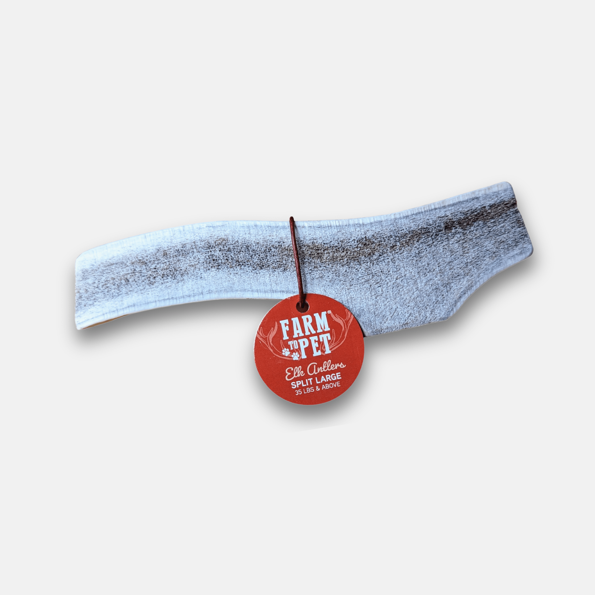 Elk Antler Dog Chews | All-Natural Whole and Split Elk Antler Chews for Dogs Split Large (35+ LBS)
