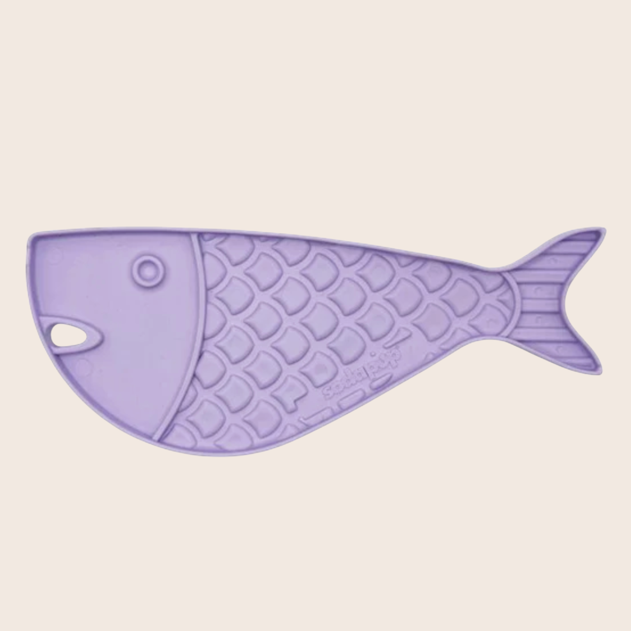 Lick Mats for Cats and Small Dogs Purple Goldfish
