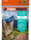 Beef & Hoki Freeze Dried Cat food by Feline Naturals Beef Hoki 11 oz