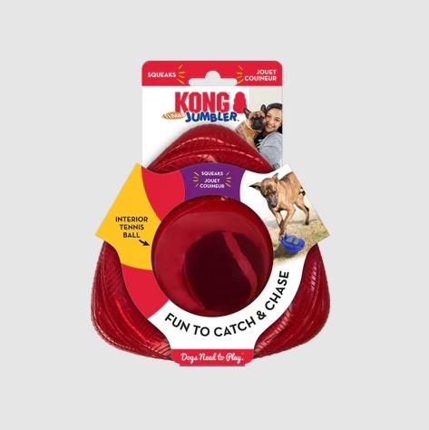 Jumbler Flinger Dog Toy Large - Red