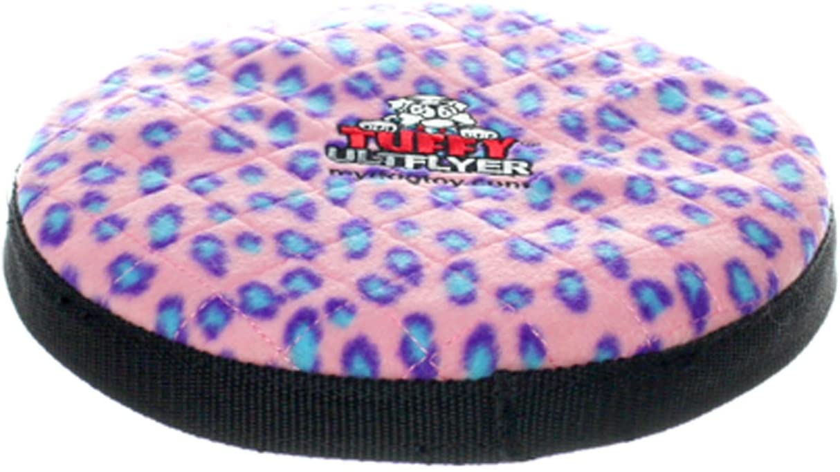Ultimate Flyer Dog Toy Pink Leopard