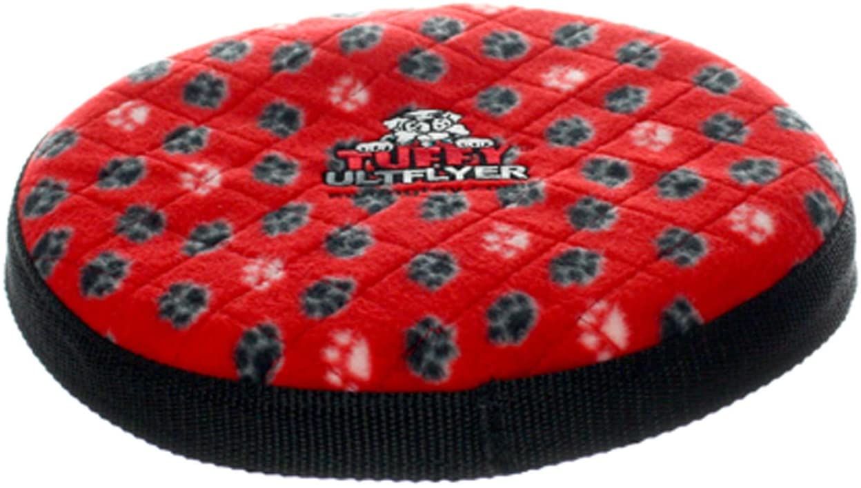 Ultimate Flyer Dog Toy Red Paw