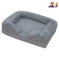 GBruno Pet Dog Bed Gray