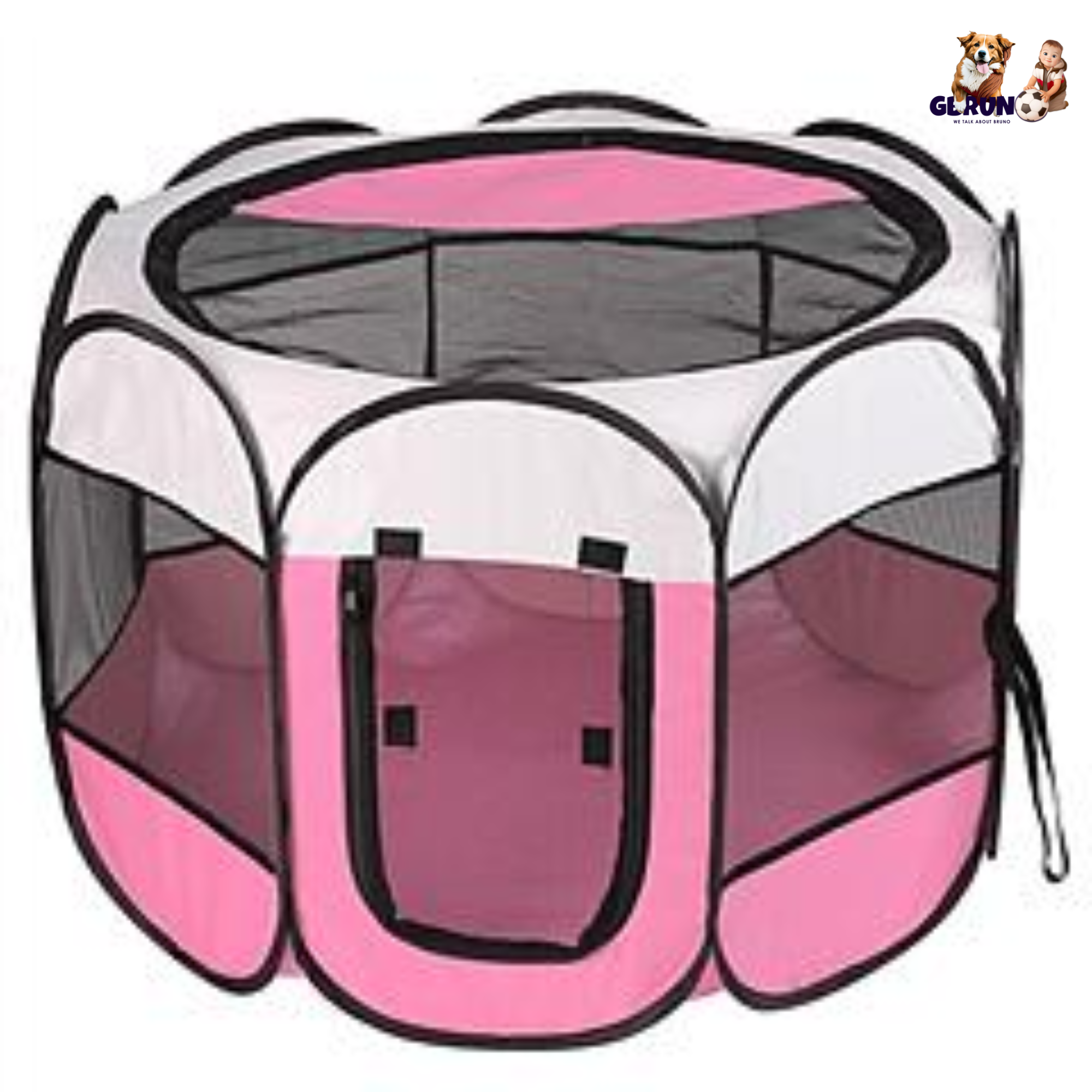 GBruno Foldable Pet Tent Pink