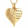God Has You Ashes Necklace Pendant