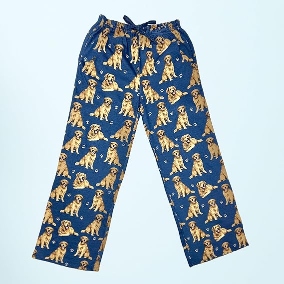 Golden Retriever Pajama Bottoms - Unisex