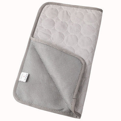 Dog Cool Pad Cushion Fabric Mat Grey