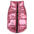 Clothes For Small Dogs Waterproof Dog Clothes Puppy Pet Jacket Winter Warm Vest Dog Coat Clothing For Chihuahua French Bulldog Pink