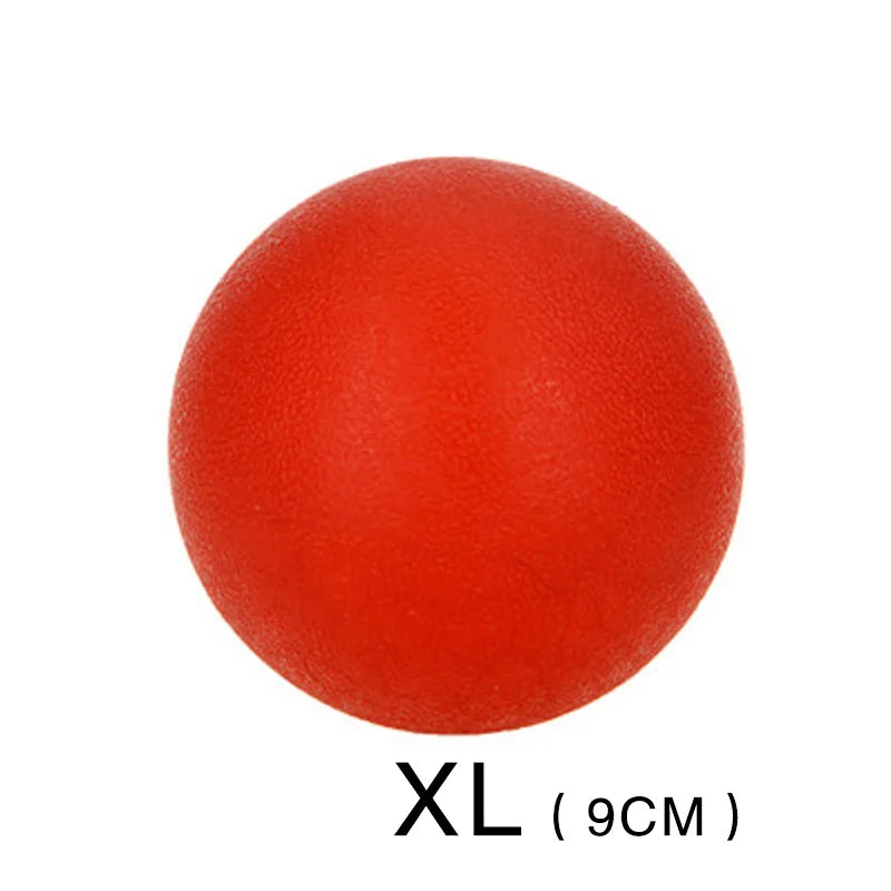 Bite-Resistant Rubber Dog Ball Toy – Chew-Proof Fetch Toy for Dogs & Puppies, Sizes S–XL (5–9 cm | 2–3.5 in) – Red red XL