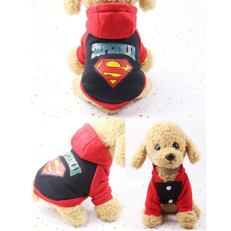 Cartoon Hoodie Sweater for Dogs & Cats | Cozy Pet Hoodie