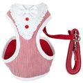 Pet Life ® Luxe 'Spawling' 2-In-1 Adjustable Fashion Dog Harness and Leash Red