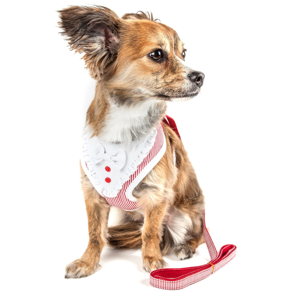 Pet Life ® Luxe 'Spawling' 2-In-1 Adjustable Fashion Dog Harness and Leash