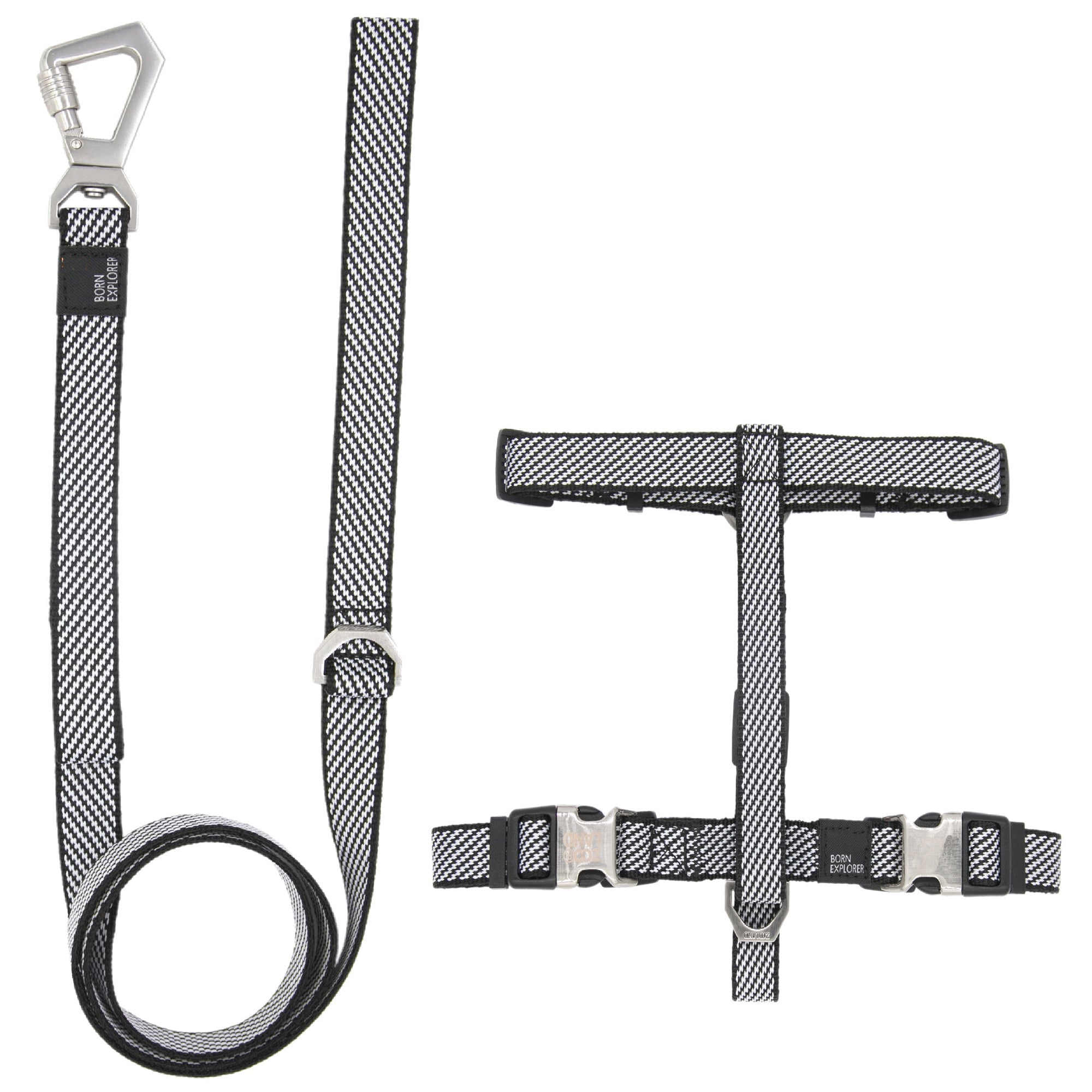 Pet Life ® 'Escapade' Outdoor Series 2-in-1 Convertible Dog Leash and Harness Gray