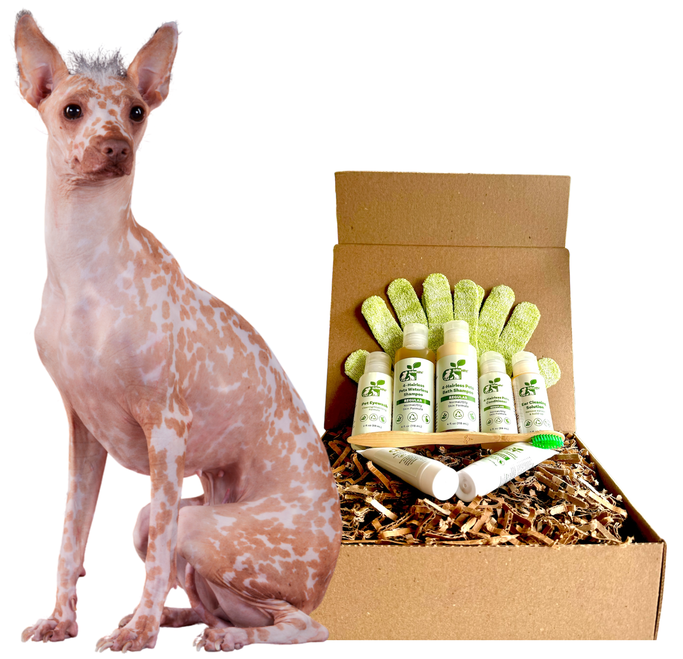 4-HAIRLESS PETS *DOG REGULAR KIT HALF SIZE ($6.90 oz.)