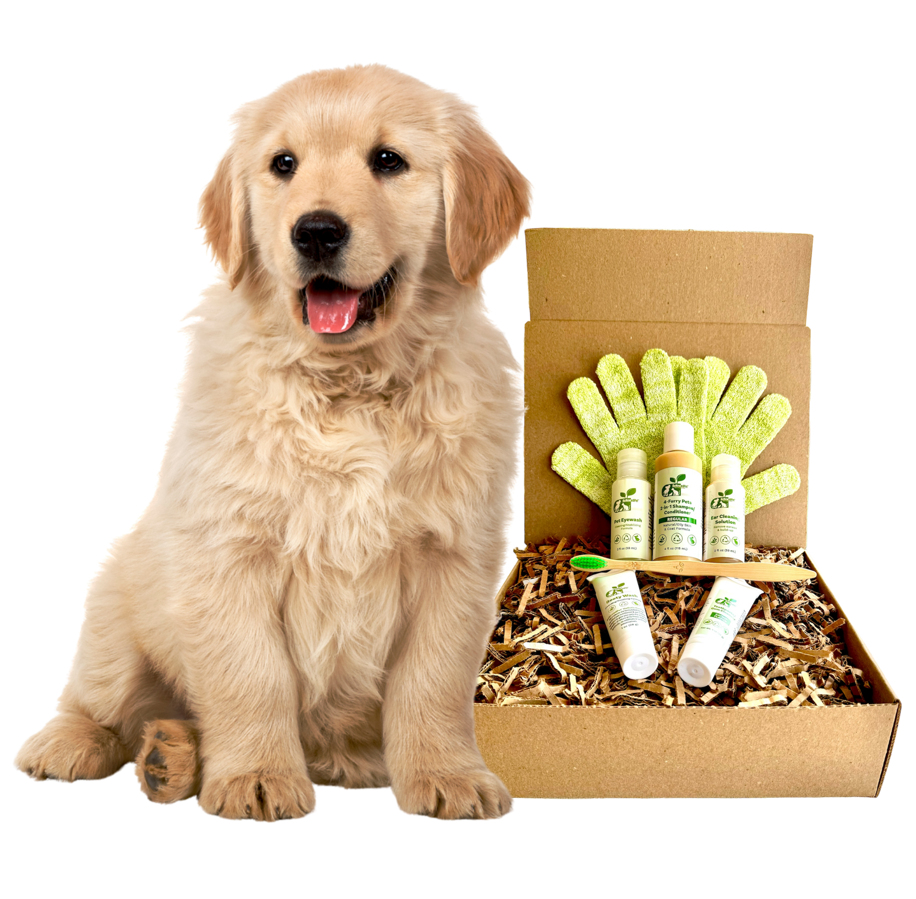 4-FURRY DOGS *RESTORATIVE GROOMING KIT HALF SIZE ($7.26 oz.)