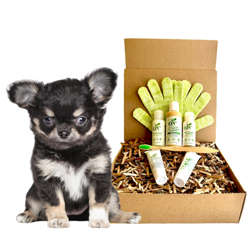 4-FURRY DOGS *SENSITIVE GROOMING KIT HALF SIZE ($7.26 oz.)