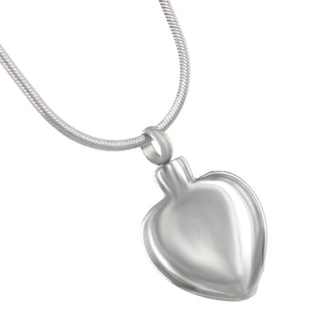 Dad Heart Ashes Necklace Pendant