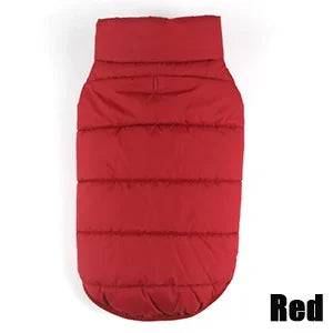 Winter Pet Coat Clothes for Dogs Winter Clothing Warm Dog Clothes for Small Dogs Christmas Big Dog Coat Winter Clothes Chihuahua Red