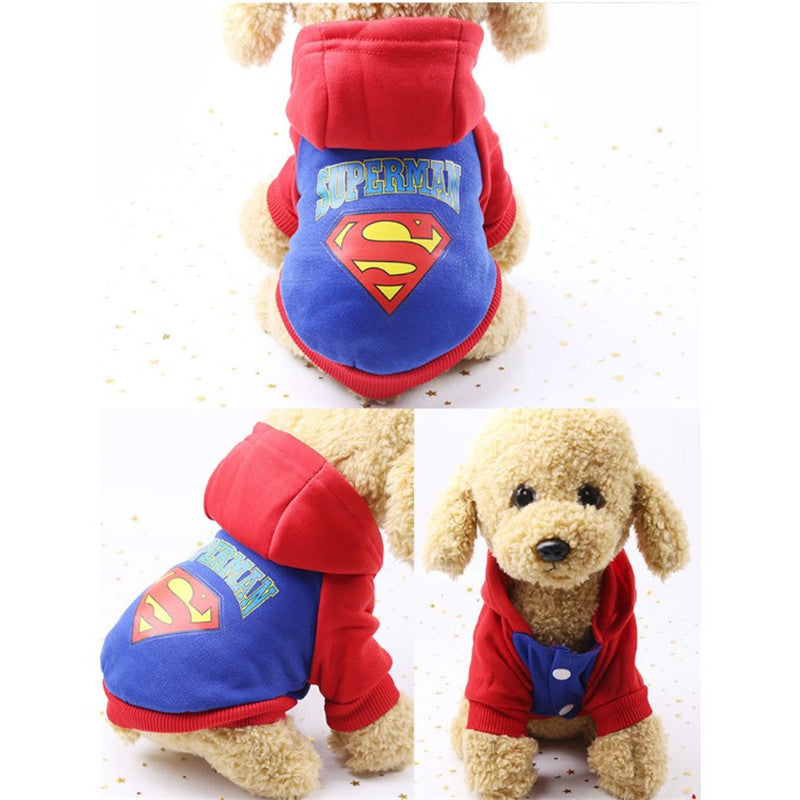Cartoon Hoodie Sweater for Dogs & Cats | Cozy Pet Hoodie