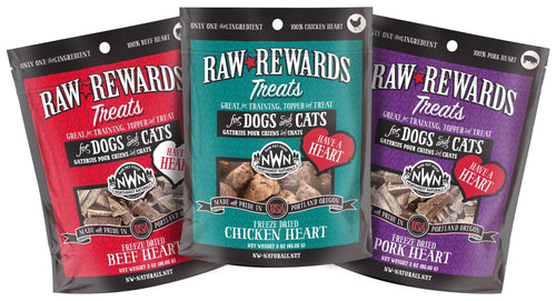 Beef Heart Treats for Dogs & Cats - Freeze Dried
